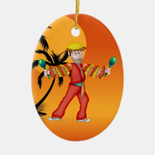 Paradise Lola's Boyfriend - SRF Ceramic Tree Decoration