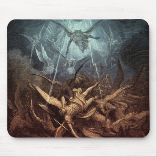 Paradise Lost: Fall Of The Rebel Angels Mouse Pad