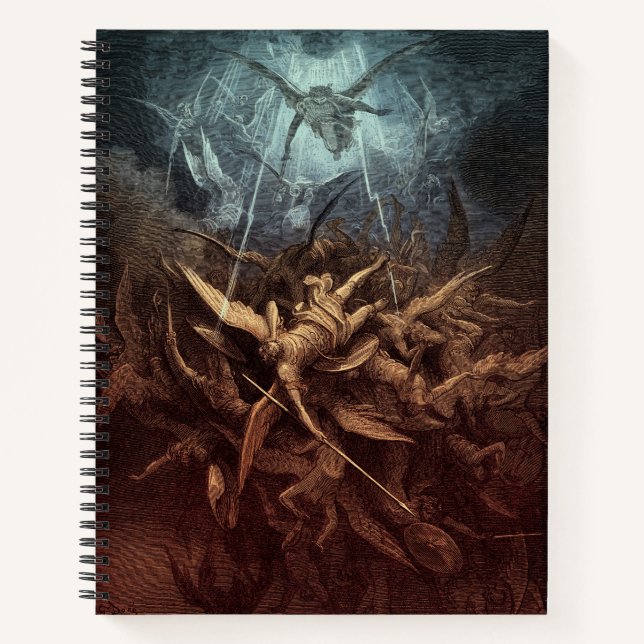 Paradise Lost: Fall Of The Rebel Angels Notebook (Front)
