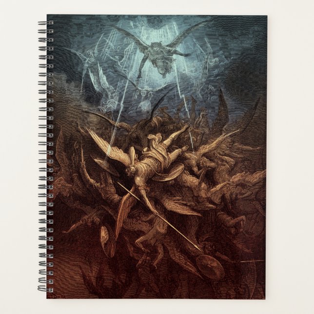 Paradise Lost: Fall Of The Rebel Angels Planner (Front)