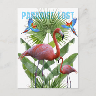 Paradise lost postcard
