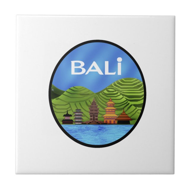 PARADISE OF SOUL CERAMIC TILE (Front)