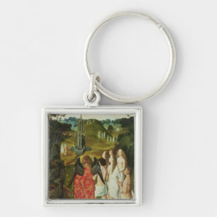 Paradise of the Symbolic Fountain Key Ring