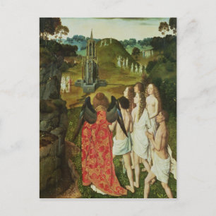Paradise of the Symbolic Fountain Postcard