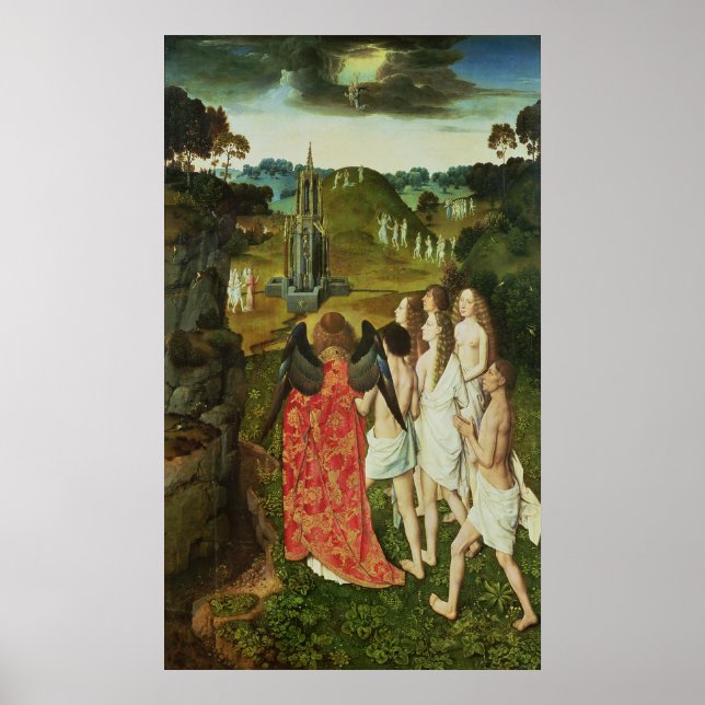 Paradise of the Symbolic Fountain Poster (Front)