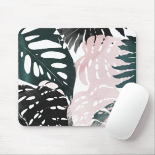 Paradise Palm Fronds Mouse Pad