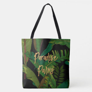 Paradise Palm Hawaiian Beach Bag - Multi colored