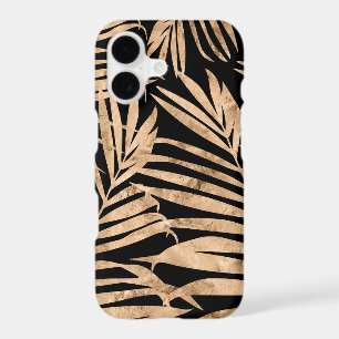 Paradise Palm Hawaiian Tropical- Gold & Black