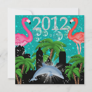 Paradise Party in Style Bright Lights - SRF Invitation