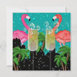 Paradise Party in Style Bright Lights - SRF Invitation