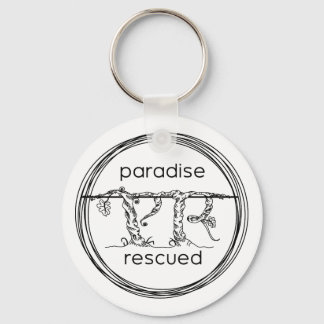Paradise Rescued Key Ring