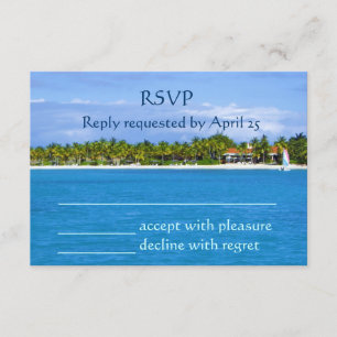 Paradise RSVP Card
