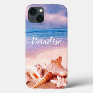 Paradise Sea Beach Shells iPhone 13 Case
