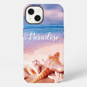 Paradise Sea Beach Shells iPhone 13 Case