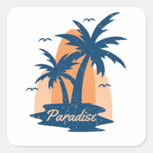Paradise Square Sticker