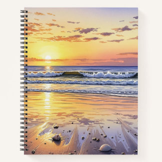 Paradise Sunset Notebook