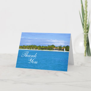 Paradise Thank You Card