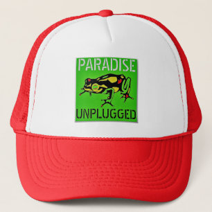 PARADISE UNPLUGGED - BIG ISLAND, HAWAII TRUCKER HAT