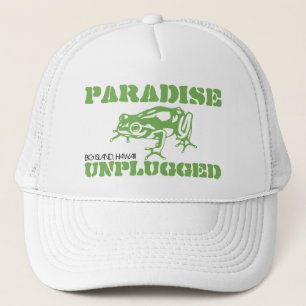 PARADISE UNPLUGGED - BIG ISLAND, HAWAII TRUCKER HAT