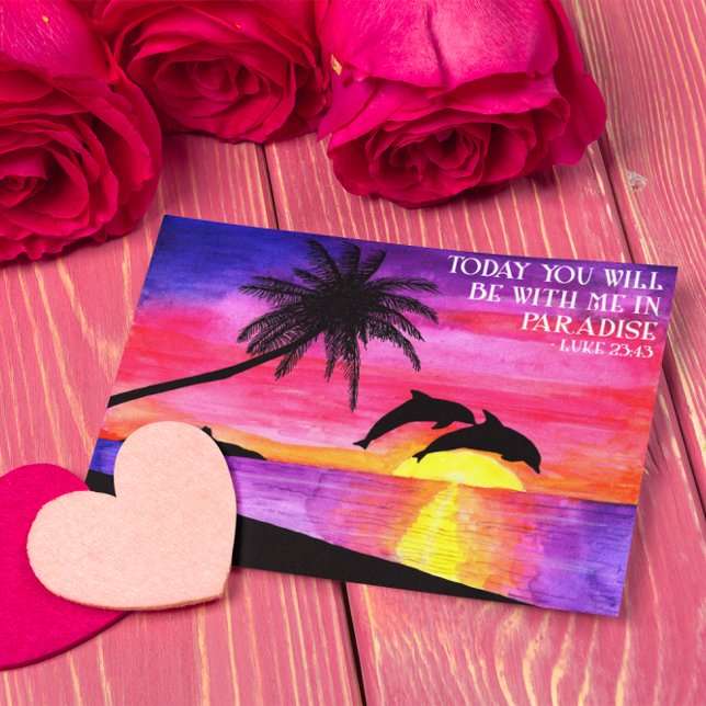 Paradise Valentine's Day Card (Creator Uploaded)