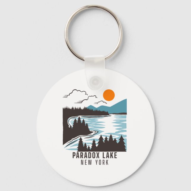 Paradox Lake1  Key Ring (Front)