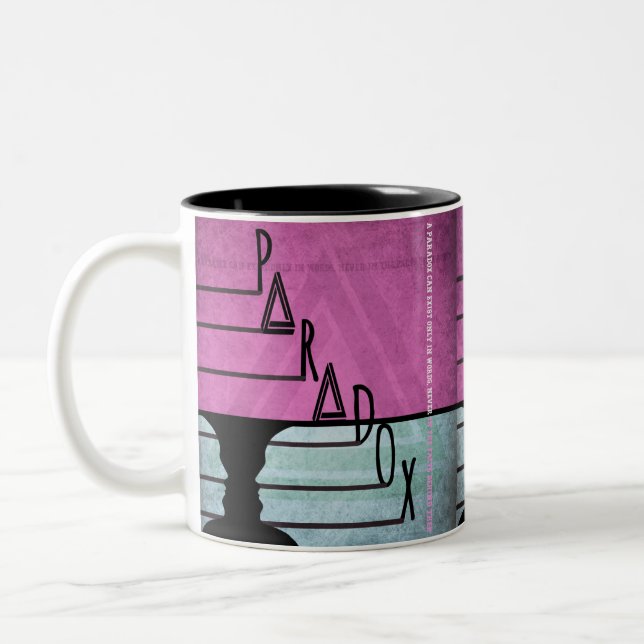 Paradox Two-Tone Coffee Mug (Left)