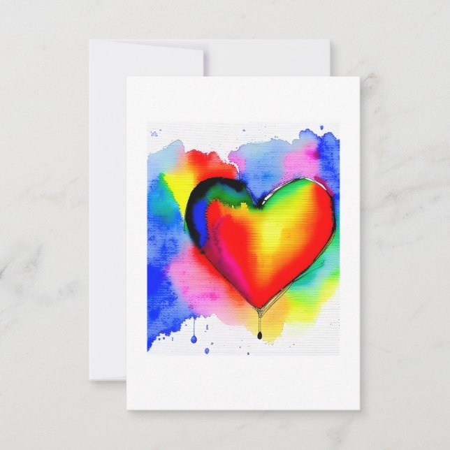 Paradoxical Gratitude  Thank You Card (Front)