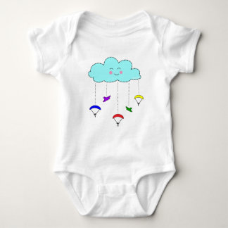 Paraglider Cloud Mobile Baby Bodysuit