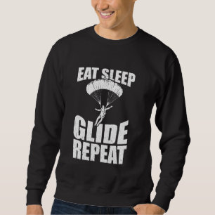 Paraglider & Paragliding - Parachtuting & Skydivin Sweatshirt
