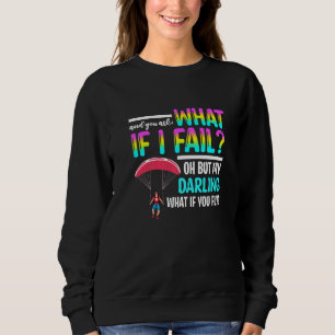 Paraglider Pilot Equipment Paraglider Paragliding Sweatshirt