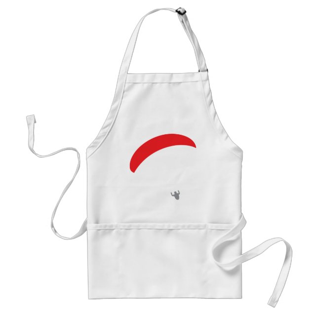 paraglider red - paragliding standard apron (Front)