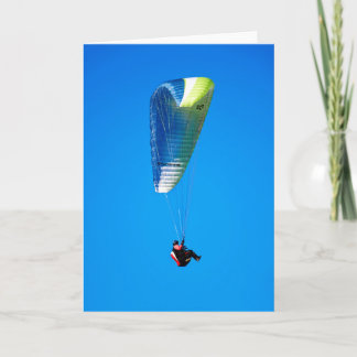 Paraglider Thank You Card