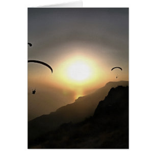 Paragliders Flying Without Wings