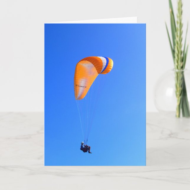 Paragliding Card (Front)