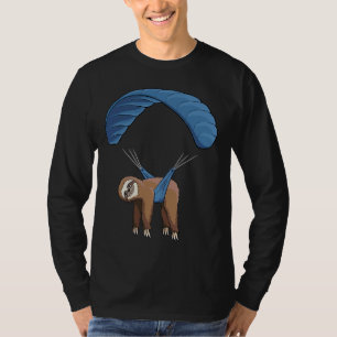 Paragliding Flying Sloth Skydiving 18 T-Shirt