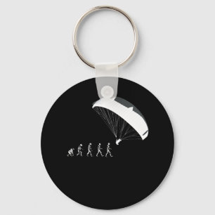 Paragliding Parachutes Soaring Evolution Key Ring