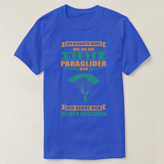 Paragliding Paraglider 17 T-Shirt (Design Front)