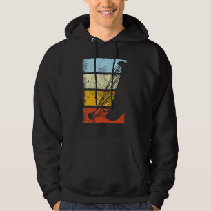 Paragliding Paragliding Pilot Vintage Sunset Hoodie