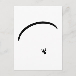 Paragliding Postcard