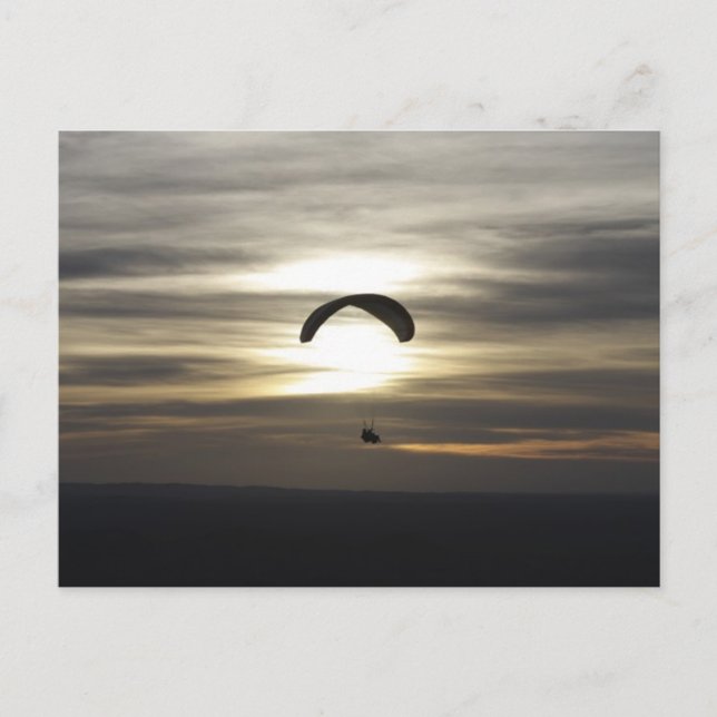 Paragliding Postcard (Front)