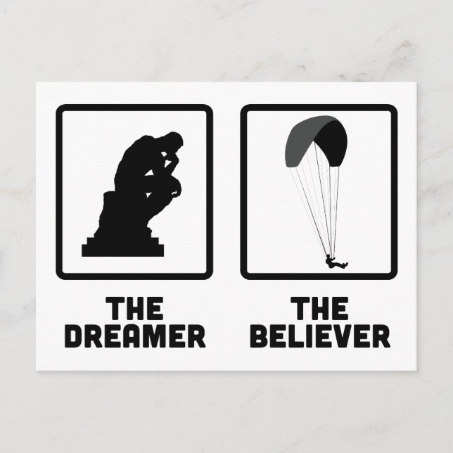 Paragliding Postcard (Front)