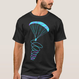 paragliding spiral gift T-Shirt