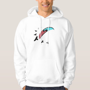 Paragliding with Buzzard Hoodie