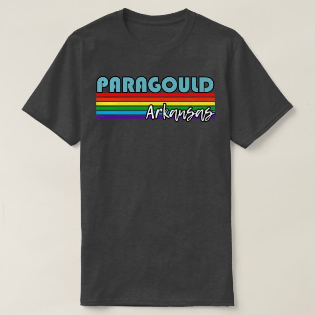 Paragould Arkansas Pride  Paragould LGBT Gift LGBT T-Shirt (Design Front)