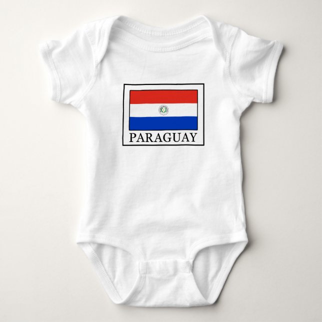 Paraguay Baby Bodysuit (Front)