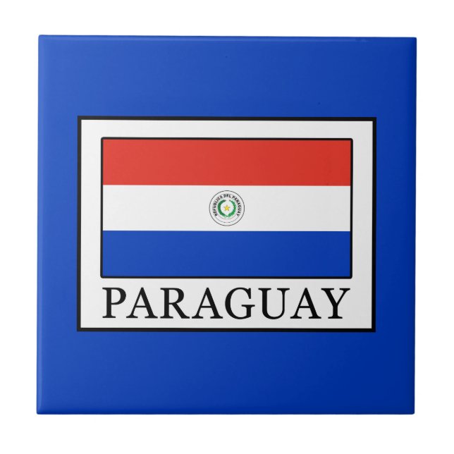 Paraguay Ceramic Tile (Front)