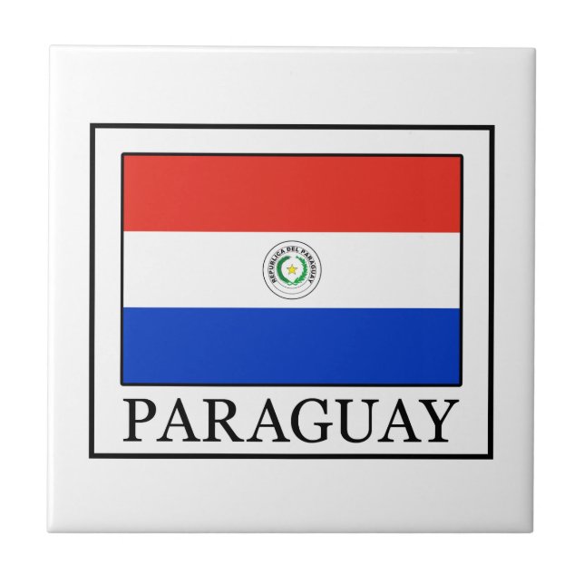 Paraguay Ceramic Tile (Front)