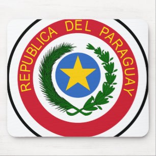 Paraguay Coat of Arms Mouse Pad