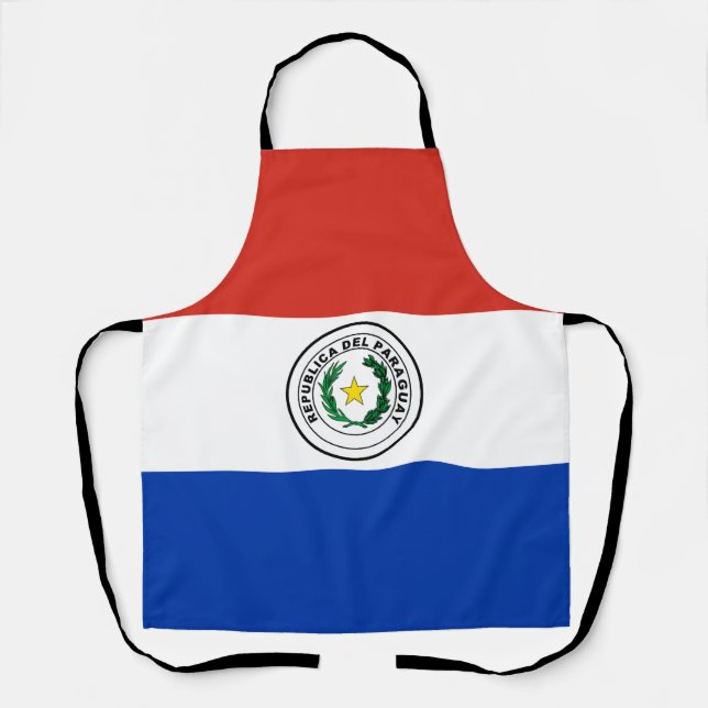 Paraguay flag apron (Front)