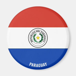 Paraguay Flag Charming Patriotic Magnet